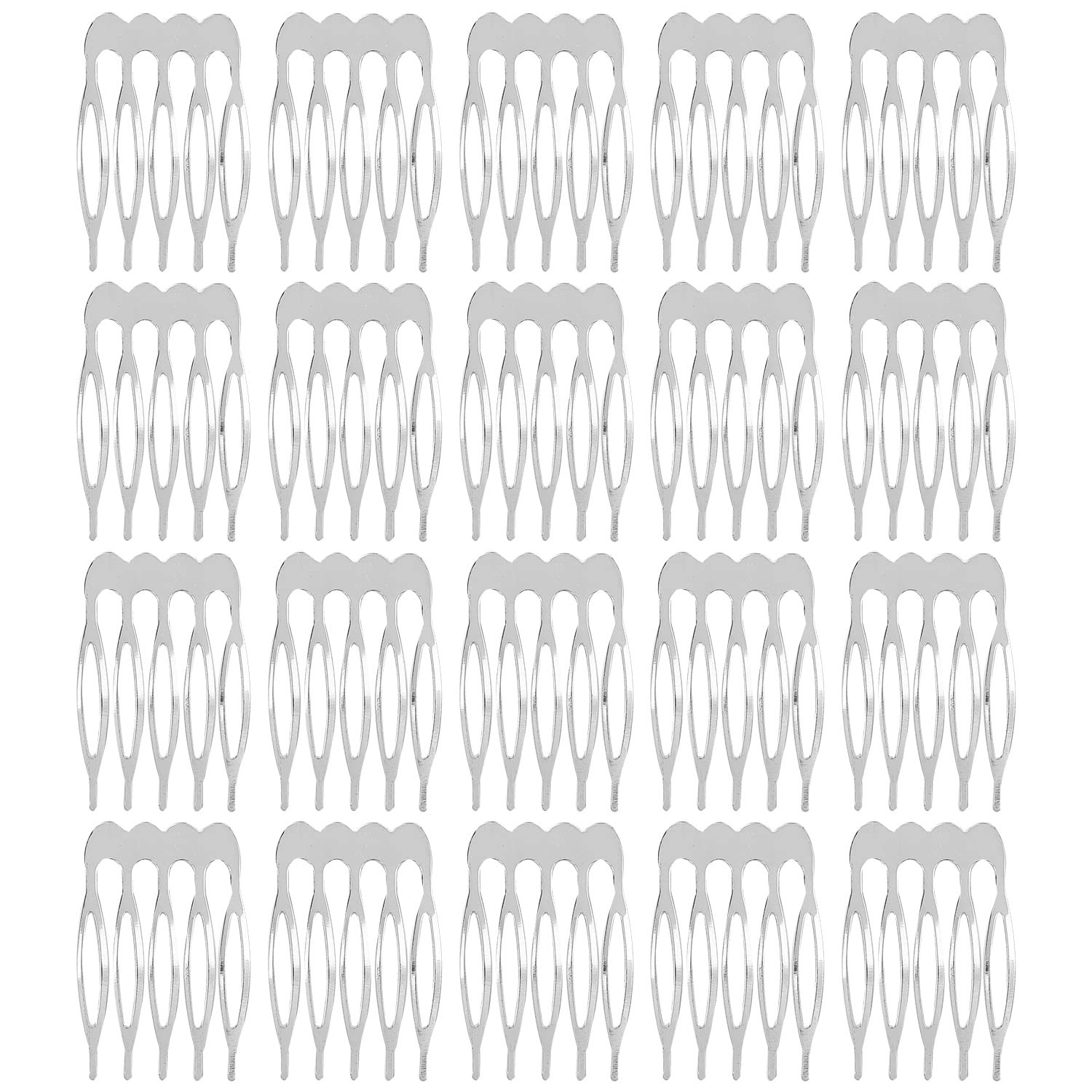 Lawie front pack showing 20 metal combs and color options for crafting