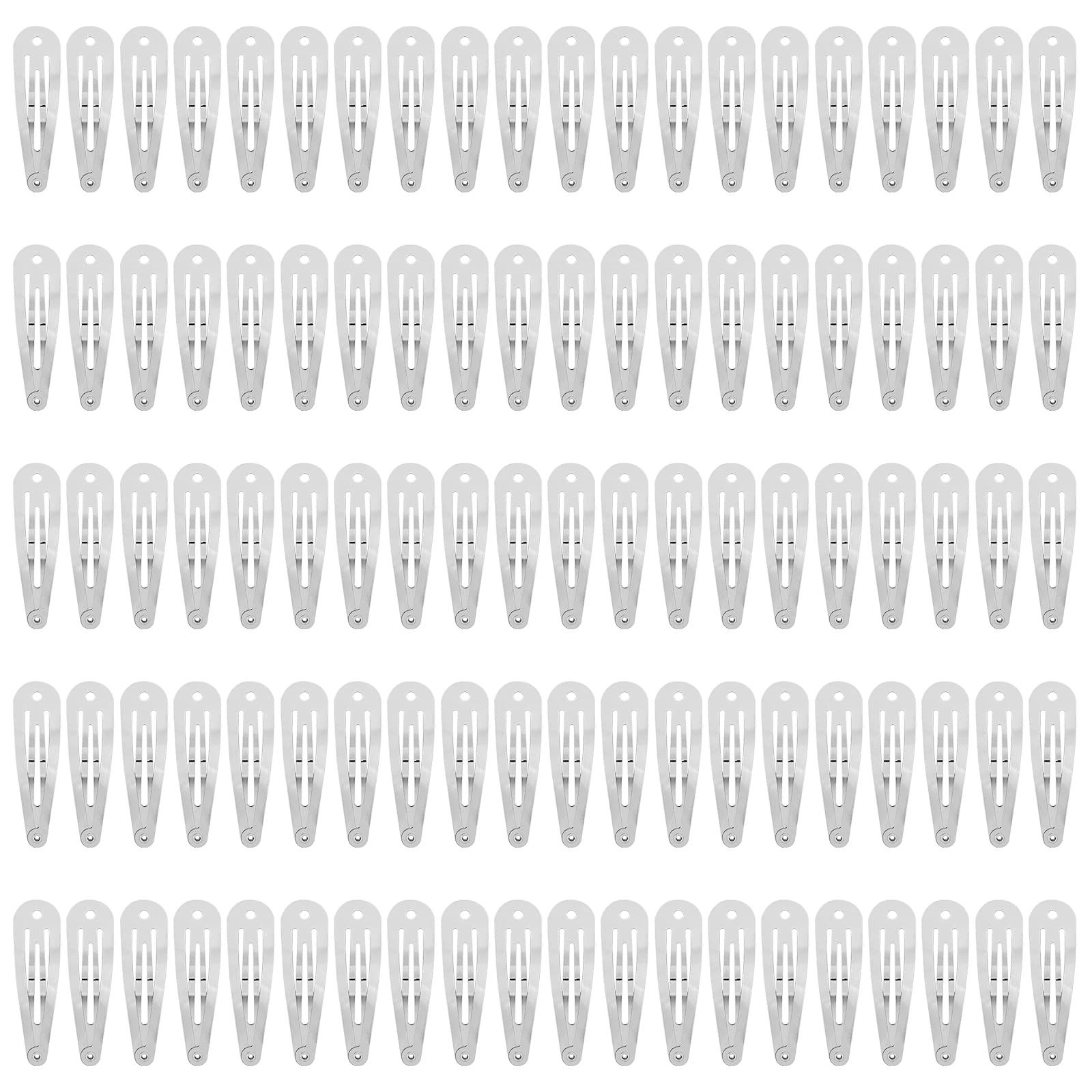 Lawie front pack showing 100 silver clips, bulk supply benefit