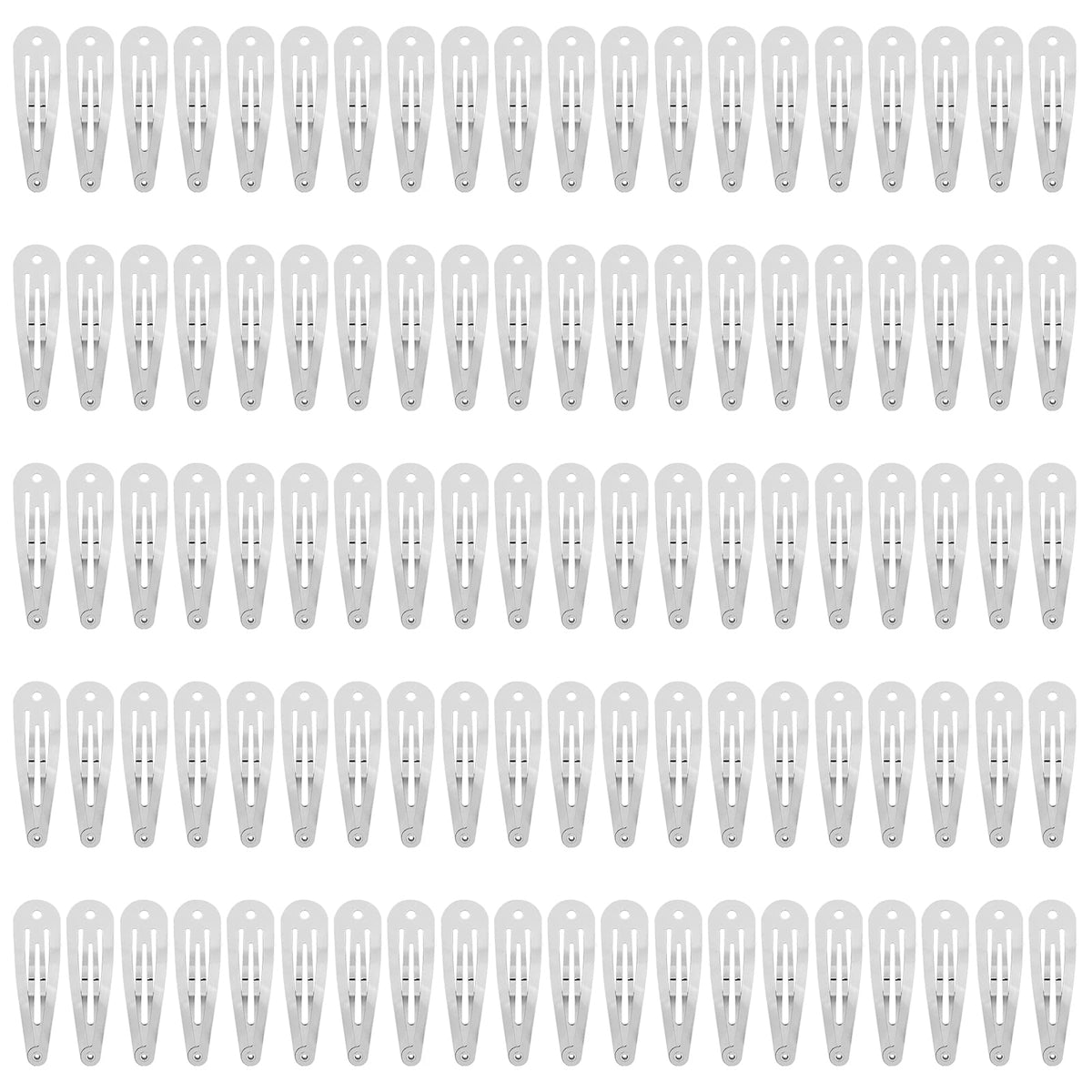 Lawie front pack showing 100 silver clips, bulk supply benefit