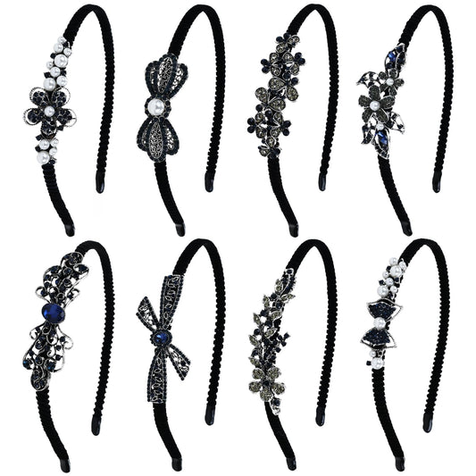Lawie front packshot showing eight headbands and variety benefit styling
