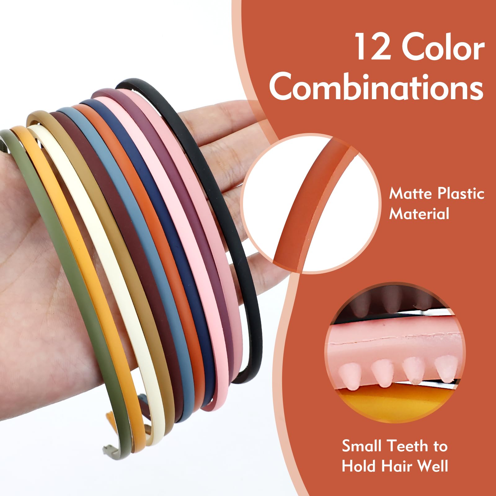 Lawie worn in hair for casual wear showing comfortable hold benefit