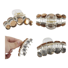 Lawie clips staged on a vanity, stylish accessory for daily wear