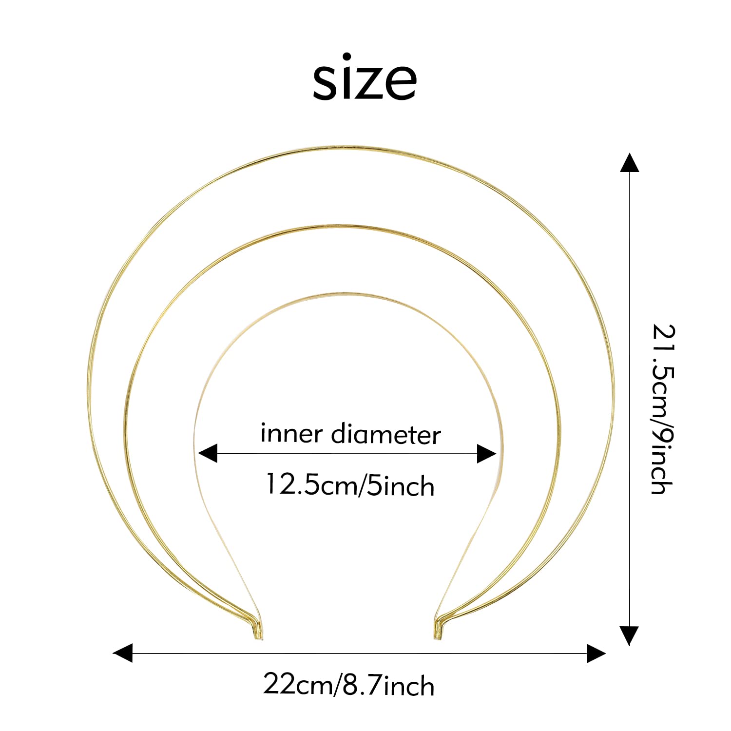 Lawie headband in hand showing size and lightweight benefit
