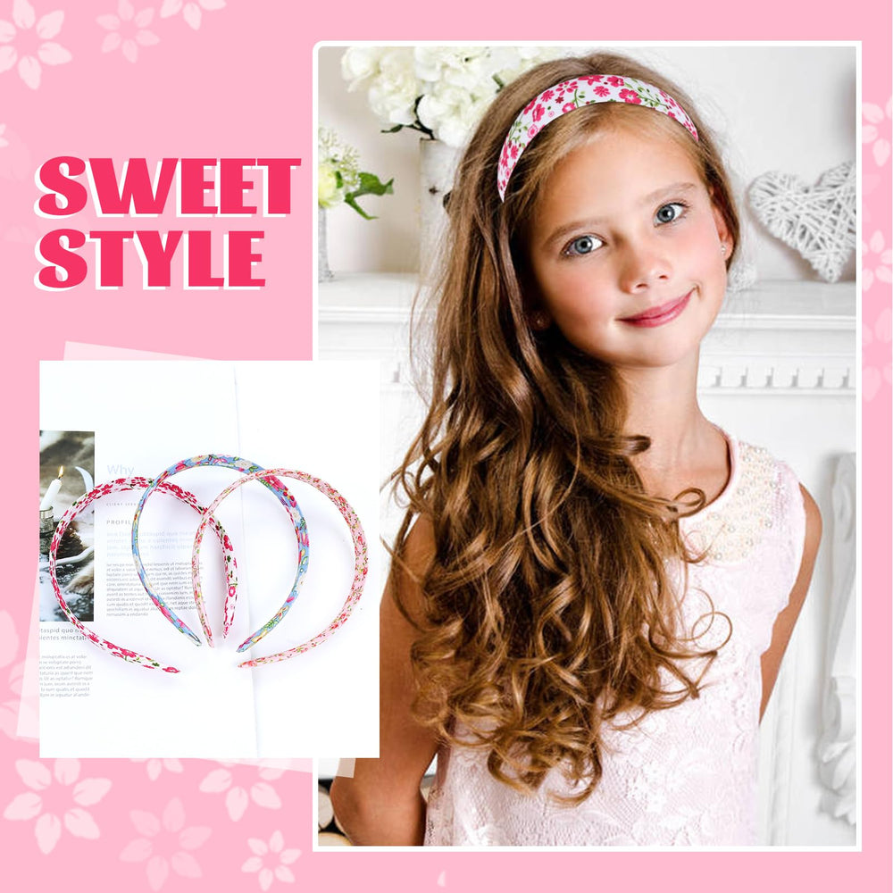Lawie headband beside coin showing 12x14cm size for scale