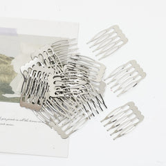 Lawie bun held with a metal comb showing discreet strong support