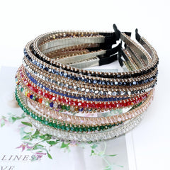 Lawie party updo with jeweled headband enhancing evening look
