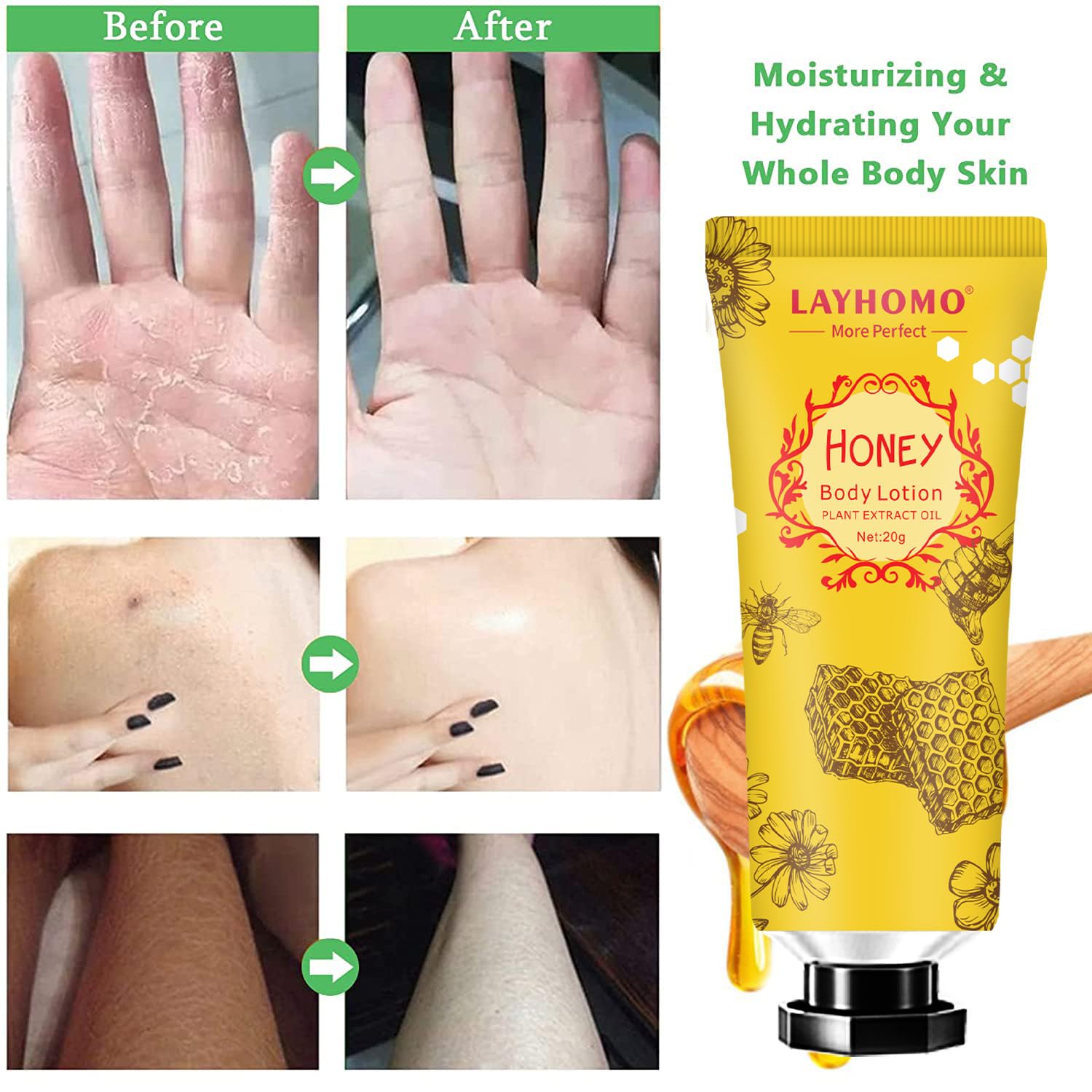 Layhomo size comparison in hand showing compact travel-friendly benefit