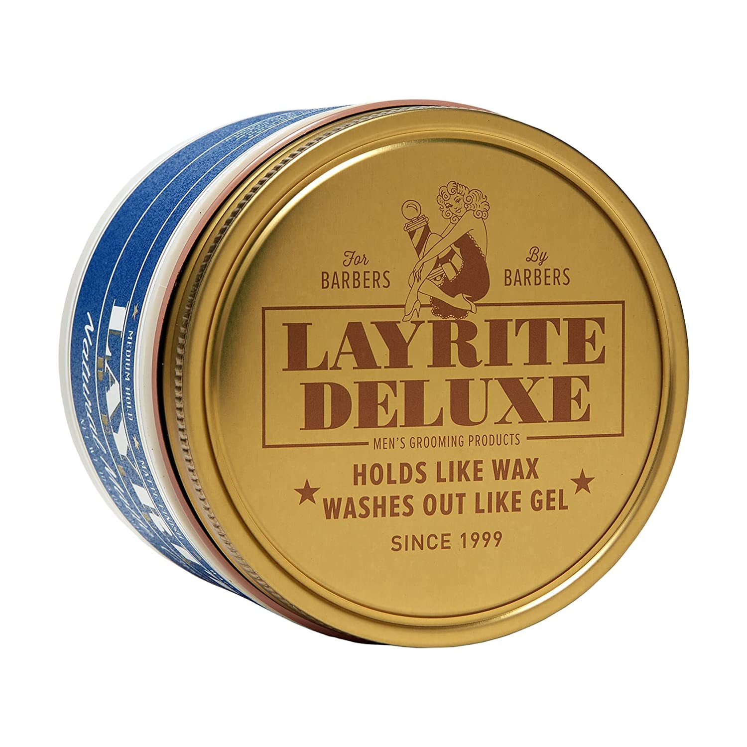 Layrite cream in hand demonstrating simple application and flexible hold