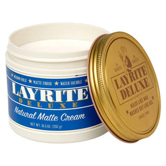 Layrite cream texture close-up highlighting smooth, easy distribution benefit