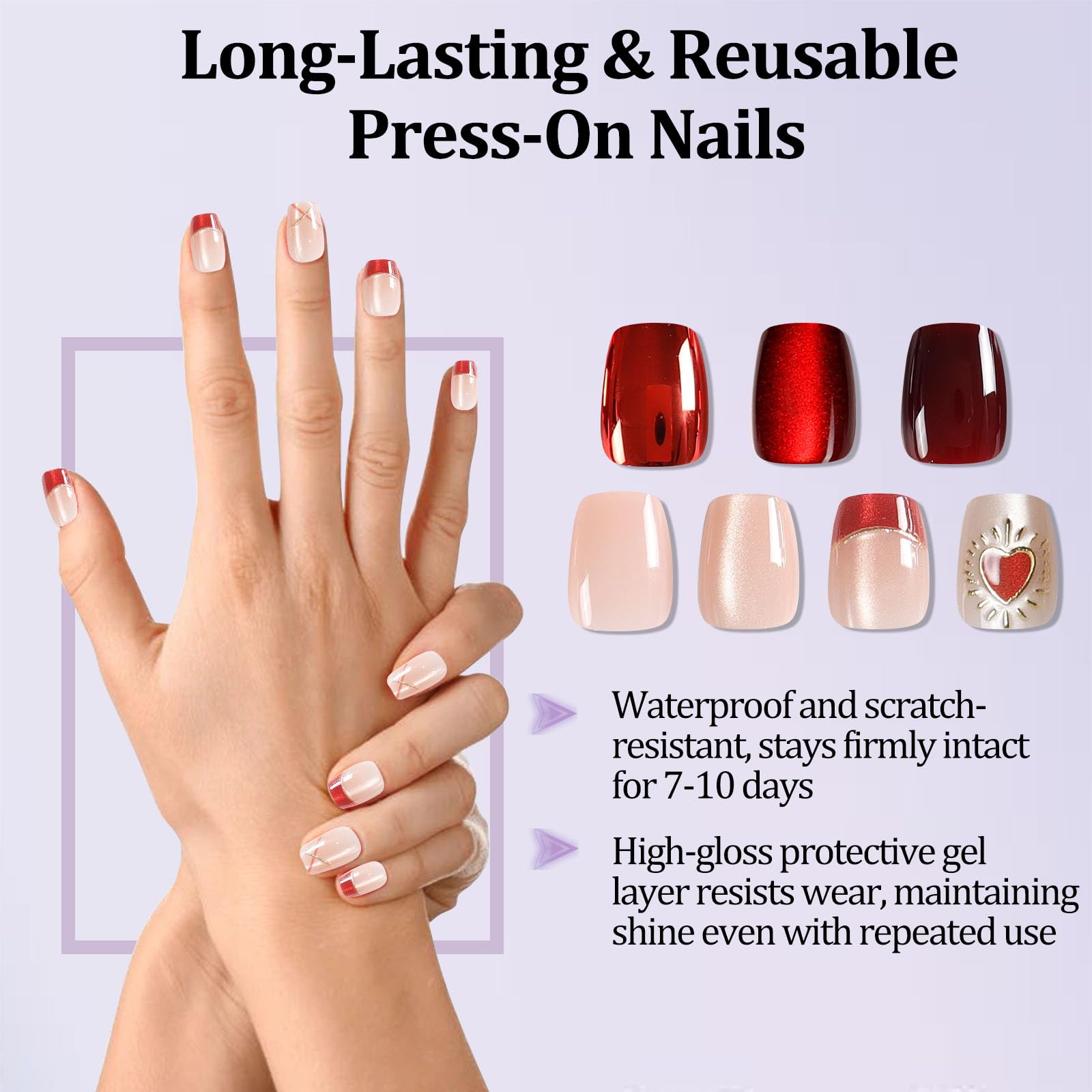 Laza cat eye nail detail highlighting shimmer effect and eye-catching depth