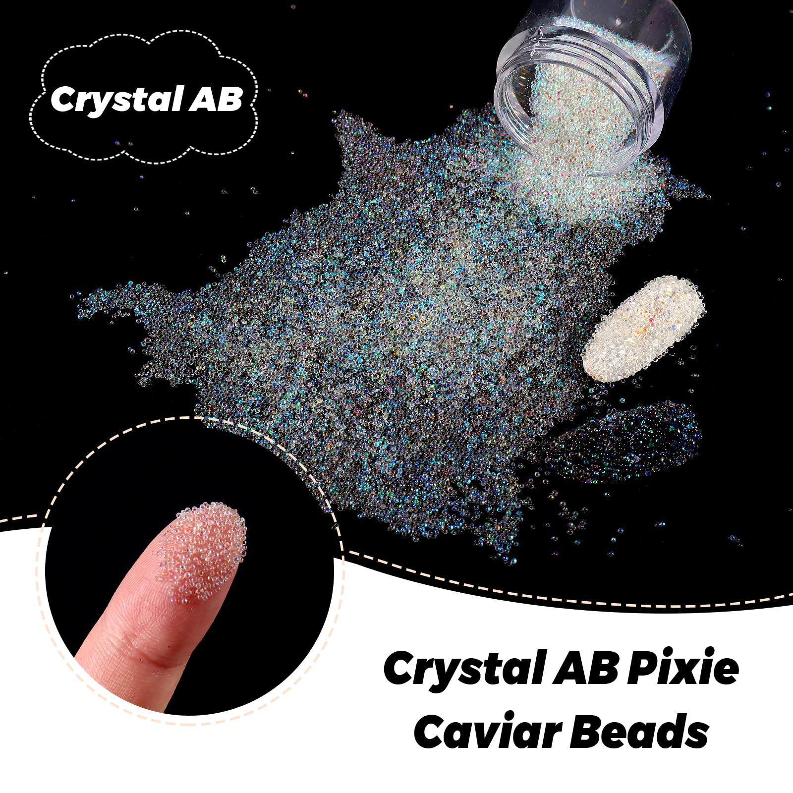 Laza close-up of 0.6–0.8mm bead texture highlighting uniform glass finish