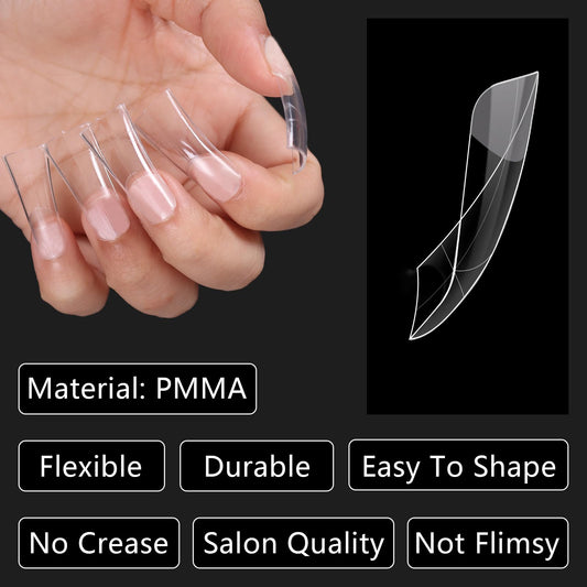 Laza close-up of auxiliary lines on tip for precise shaping and consistent French guides