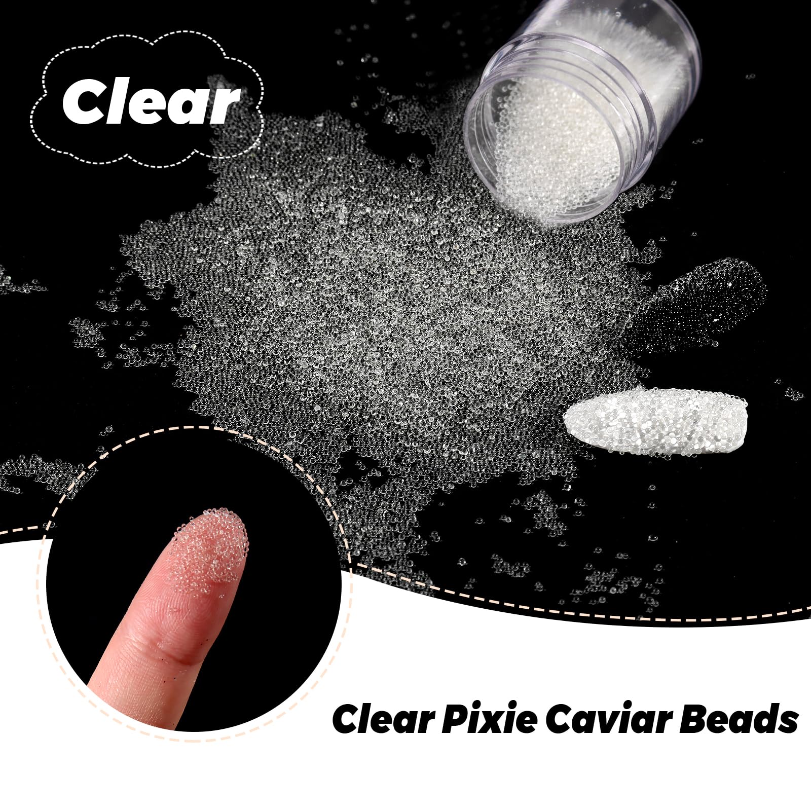 Laza close-up of micro bead texture highlighting sparkling reflective finish