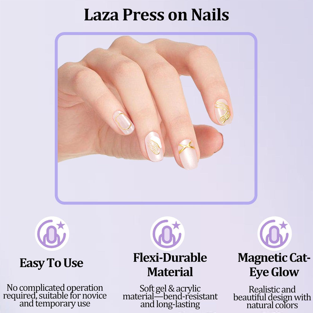 Laza cat eye close-up showing reflective texture and depth