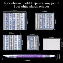 Detail of Laza double-end carving pen demonstrating precise filling control