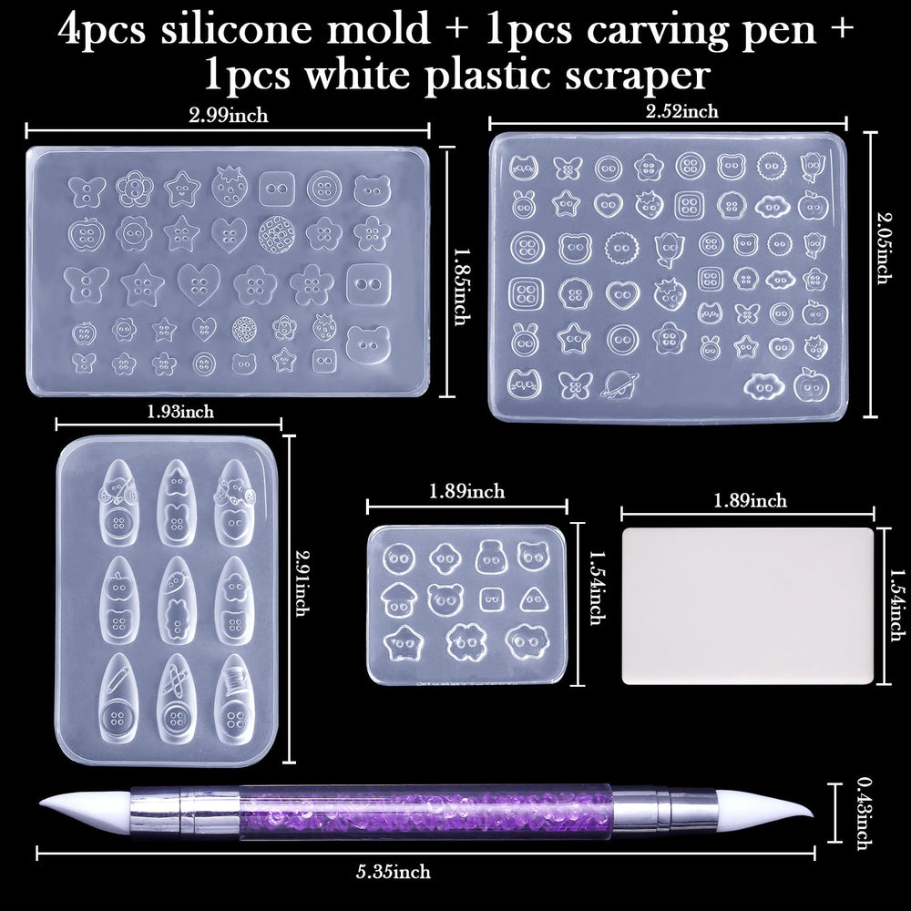 Laza double-head carving pen poised over mold to demonstrate precise filling