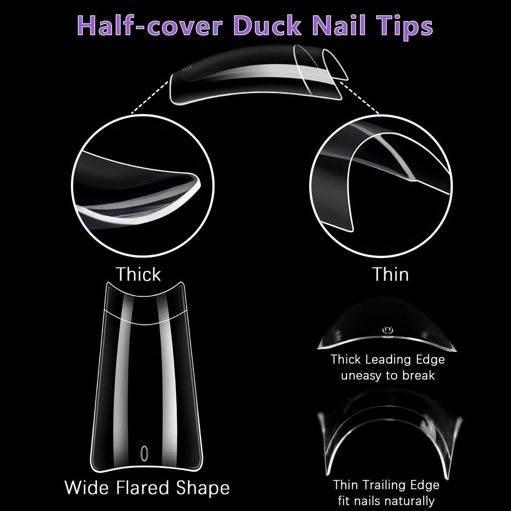 Laza tips styled in French manicure layout showcasing decoration potential
