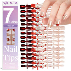 Laza front packaging showing full 210-piece set and color range, ideal for gifting