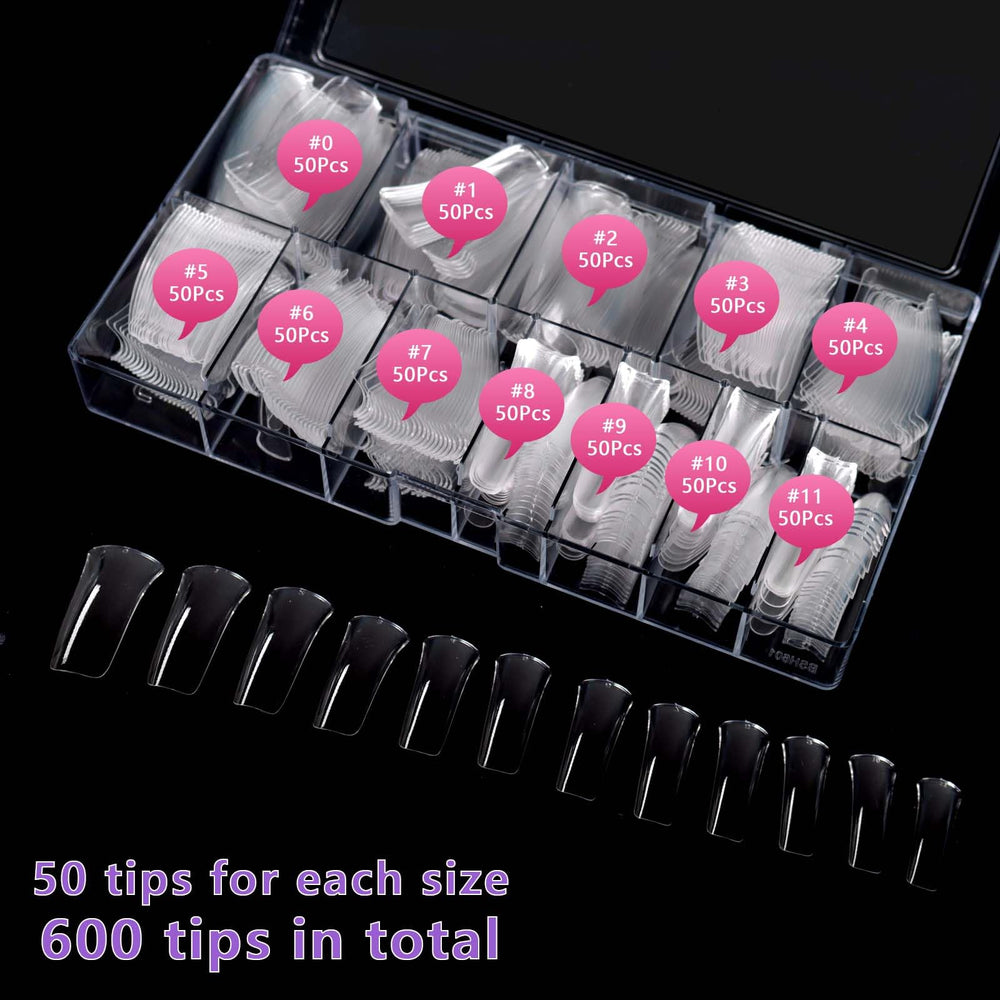 Laza full set in grid box with 12 sizes for fast size selection and inventory