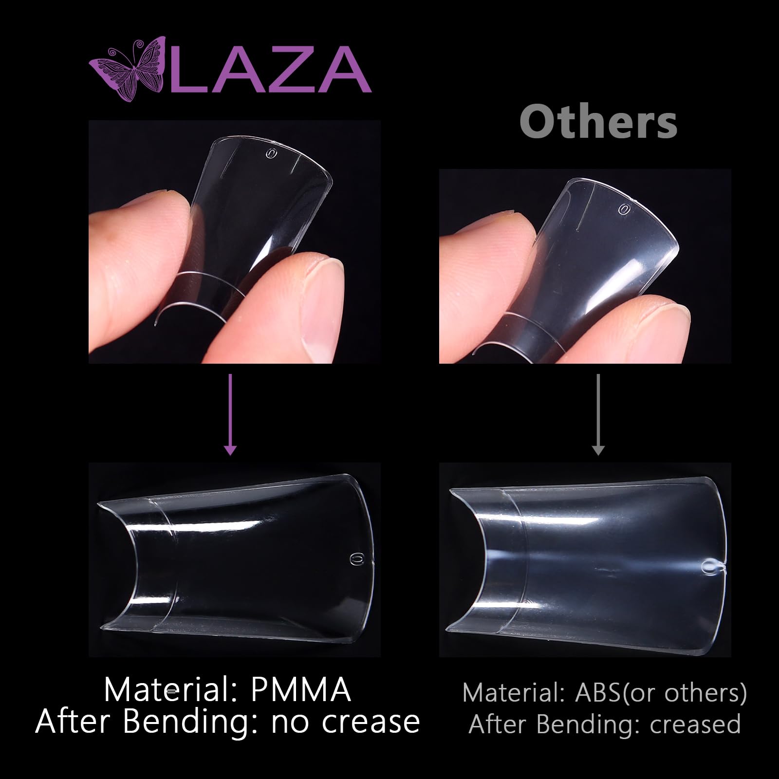 Laza length comparison with ruler showing 41mm long durable extension