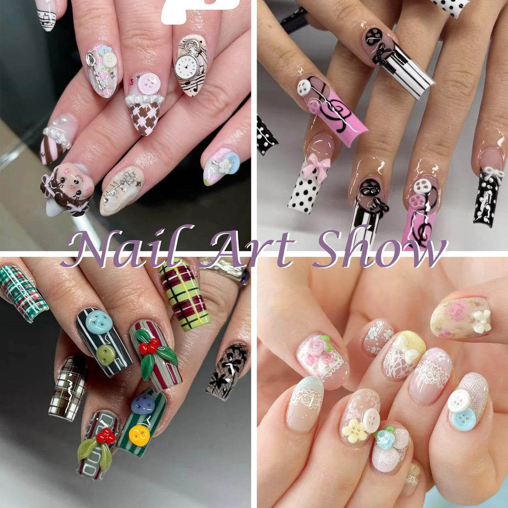 Laza lifestyle manicure setting showing Laza charms used in a salon scene