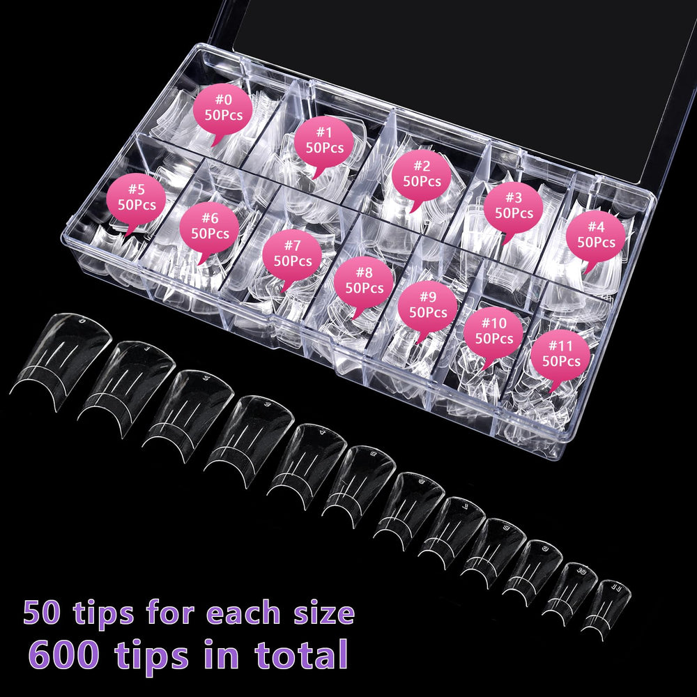 Laza open compartment box keeping 12 sizes sorted for fast access