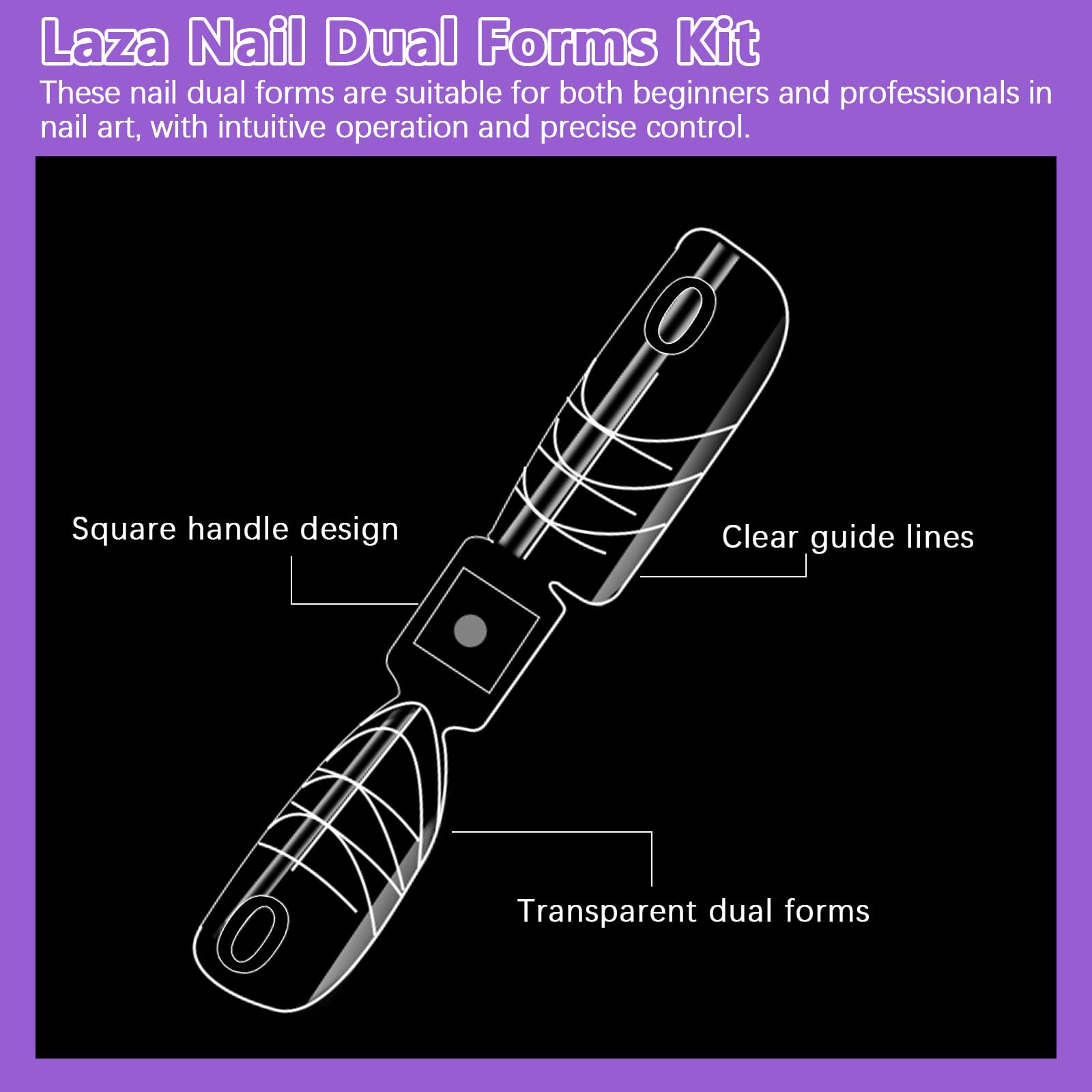 Laza size numbering on tray for quick selection and consistent sizing benefit