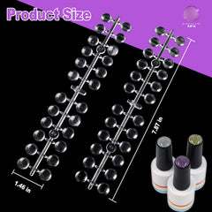Laza stickers and tweezers layout illustrating included tools for placement