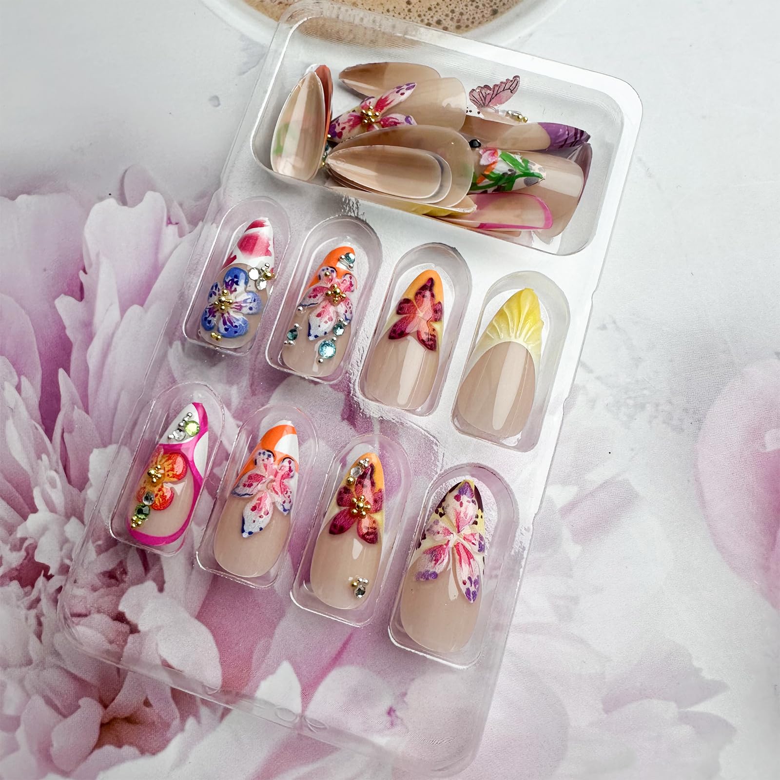 LBPEPAMZ set with file, wooden stick and jelly glues for complete application
