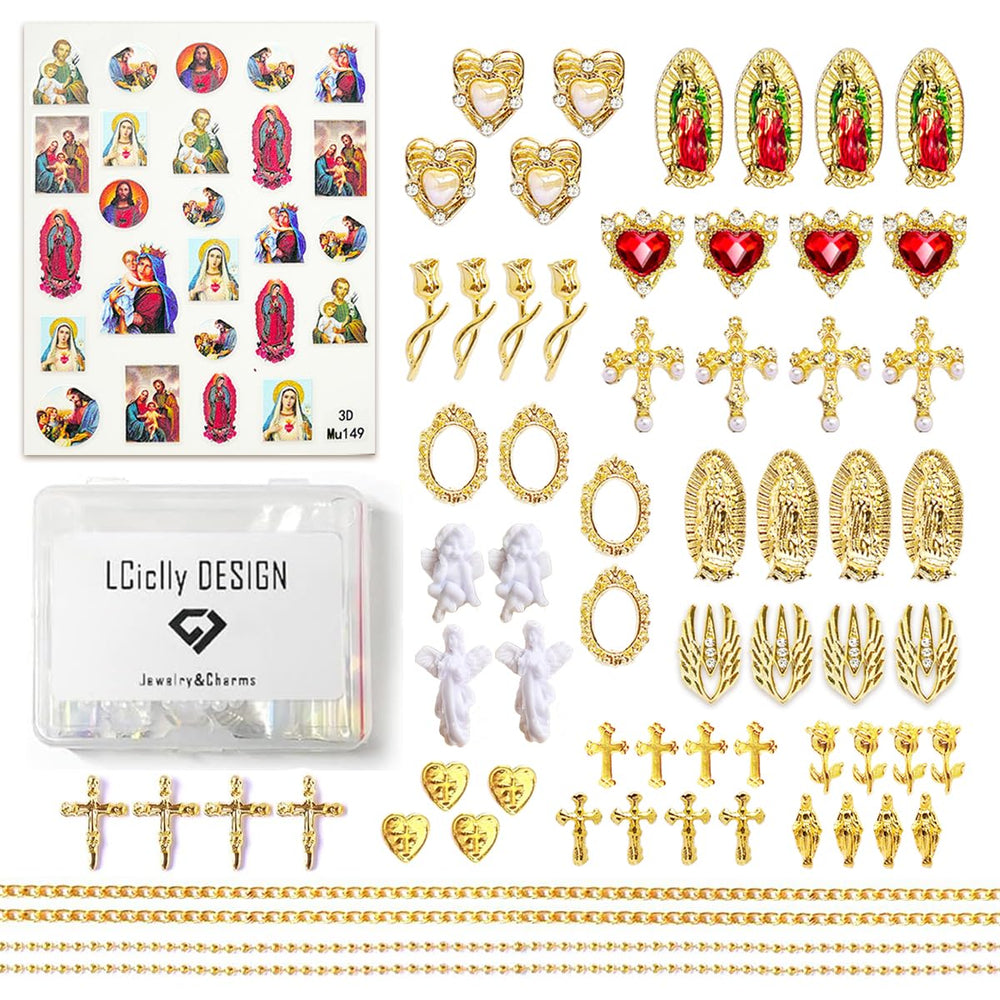 LCiclly charms beside coin to show size scale for accurate placement and planning