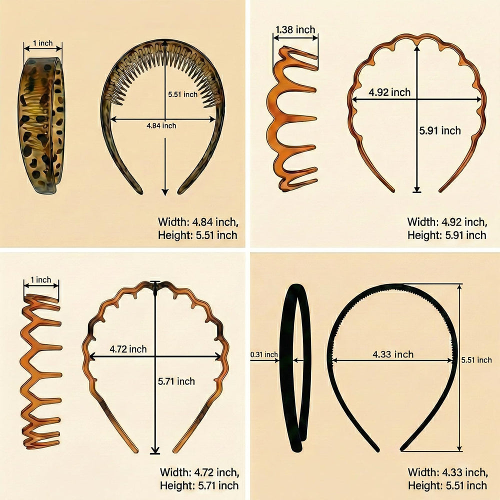 LÉ ÉCLAT hand holds headbands to show size and lightweight, portable benefit