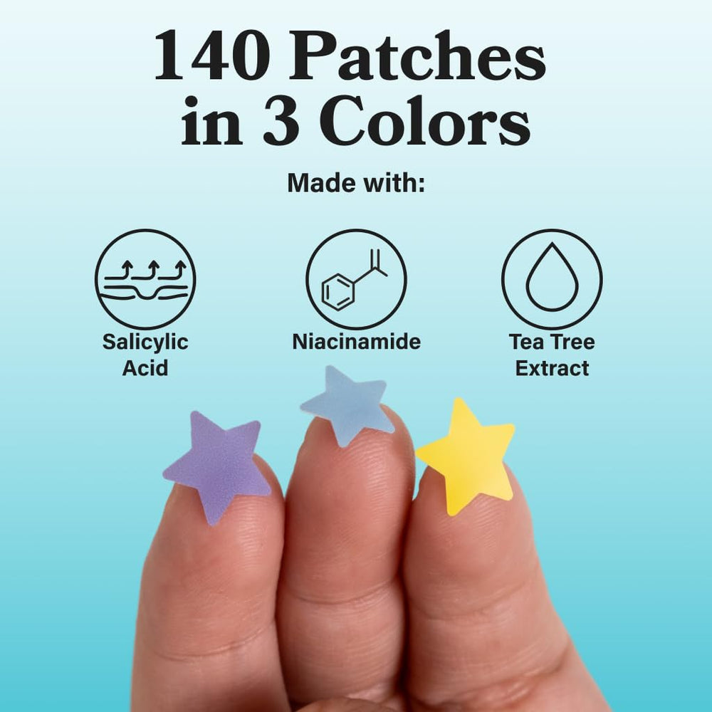 LE GUSHE star patches spread on surface showing variety and easy picking benefit