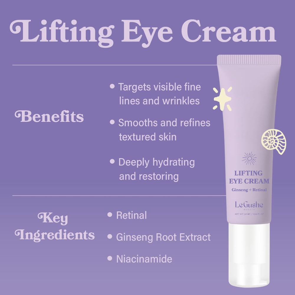 LE GUSHE creamy texture close-up showing hydration and smooth application