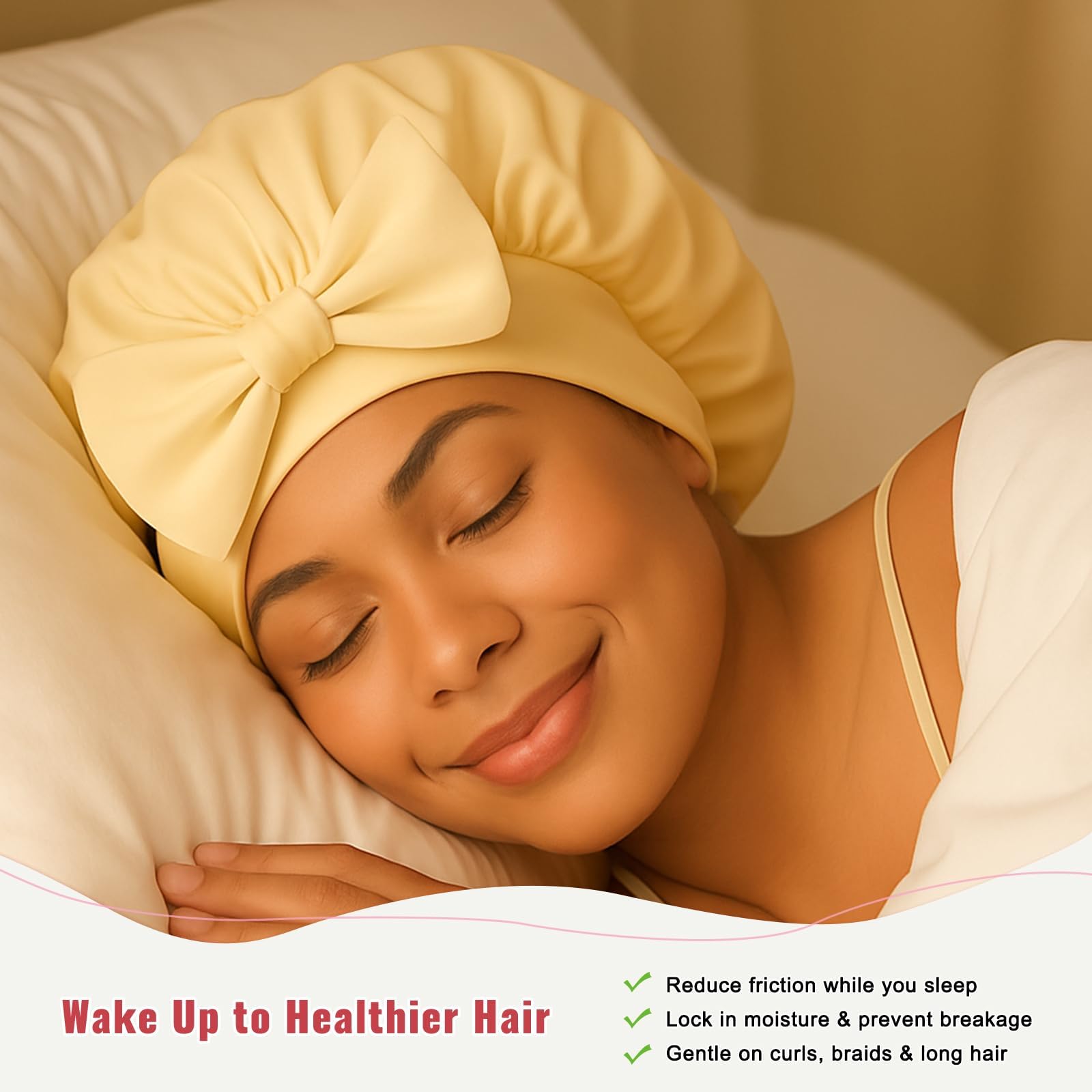 LEADUWAY inner lining texture close-up protecting hair moisture retention