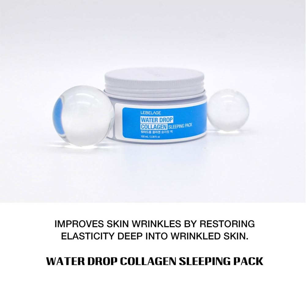 LEBELAGE jar on nightstand as part of evening routine for restful skin care