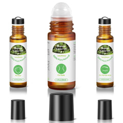 Leczhmyo front packaging showing three amber glass rollers, neat and compact