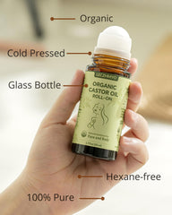 leczhmyo oil texture on skin demonstrating rich moisturizing finish and absorption