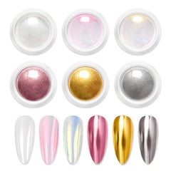 LEDSUUEI jar front packaging showing gold chrome finish benefit