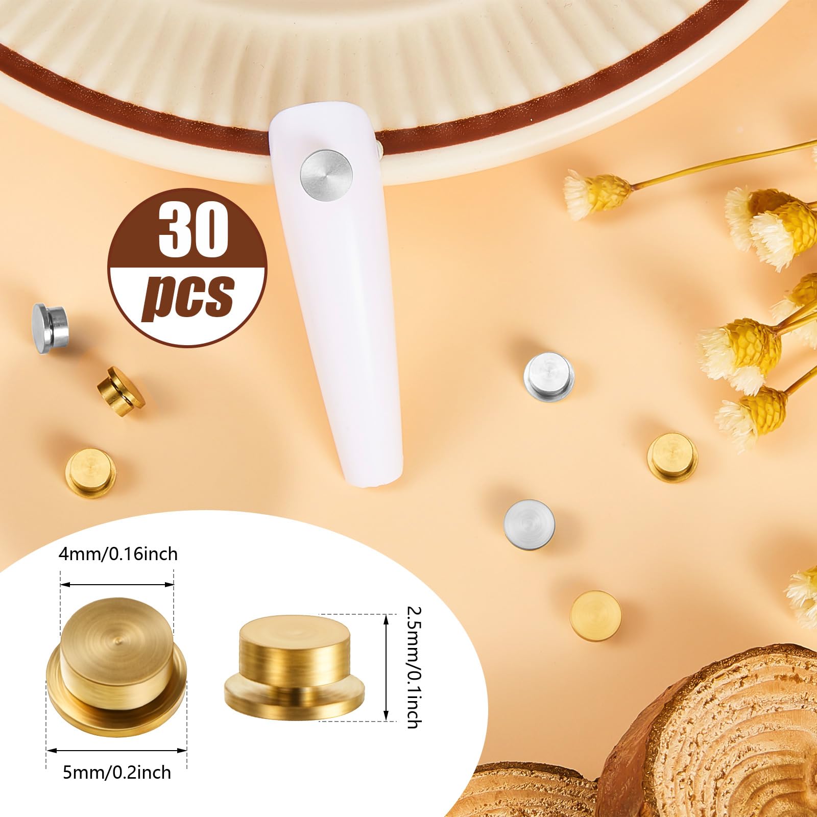 Leelosp close-up of stainless-steel bearing, durable rotating mechanism benefit