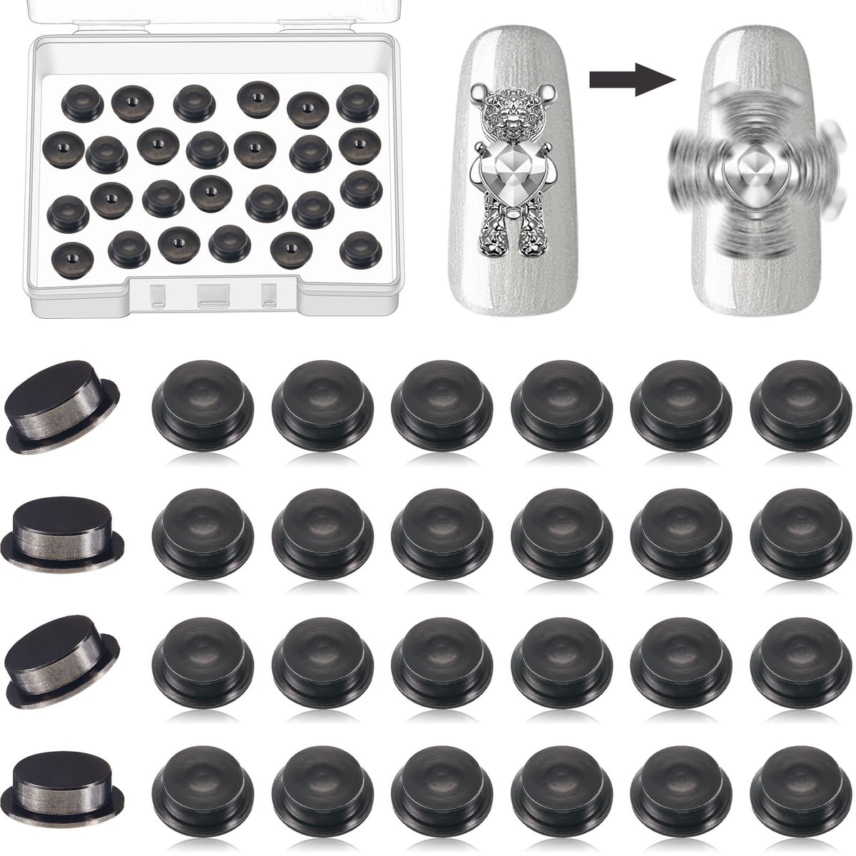 Leelosp front packaging showing 30-piece set and benefits
