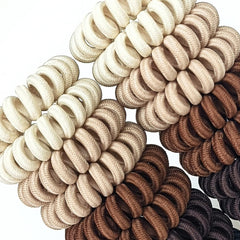 Leenchiry band stretched to show elasticity and secure hold capacity