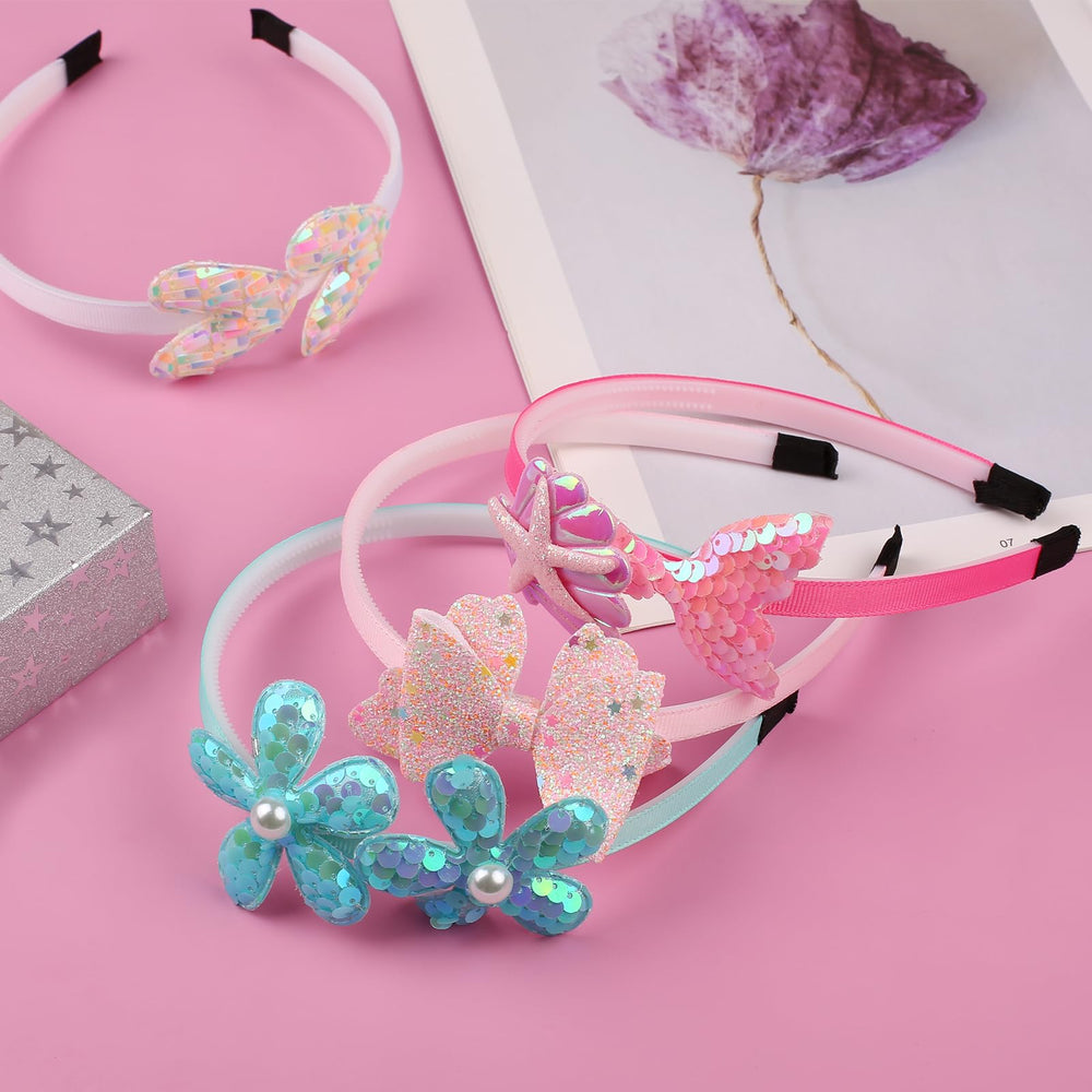 Leery headband beside a ruler illustrating adjustable size and scale