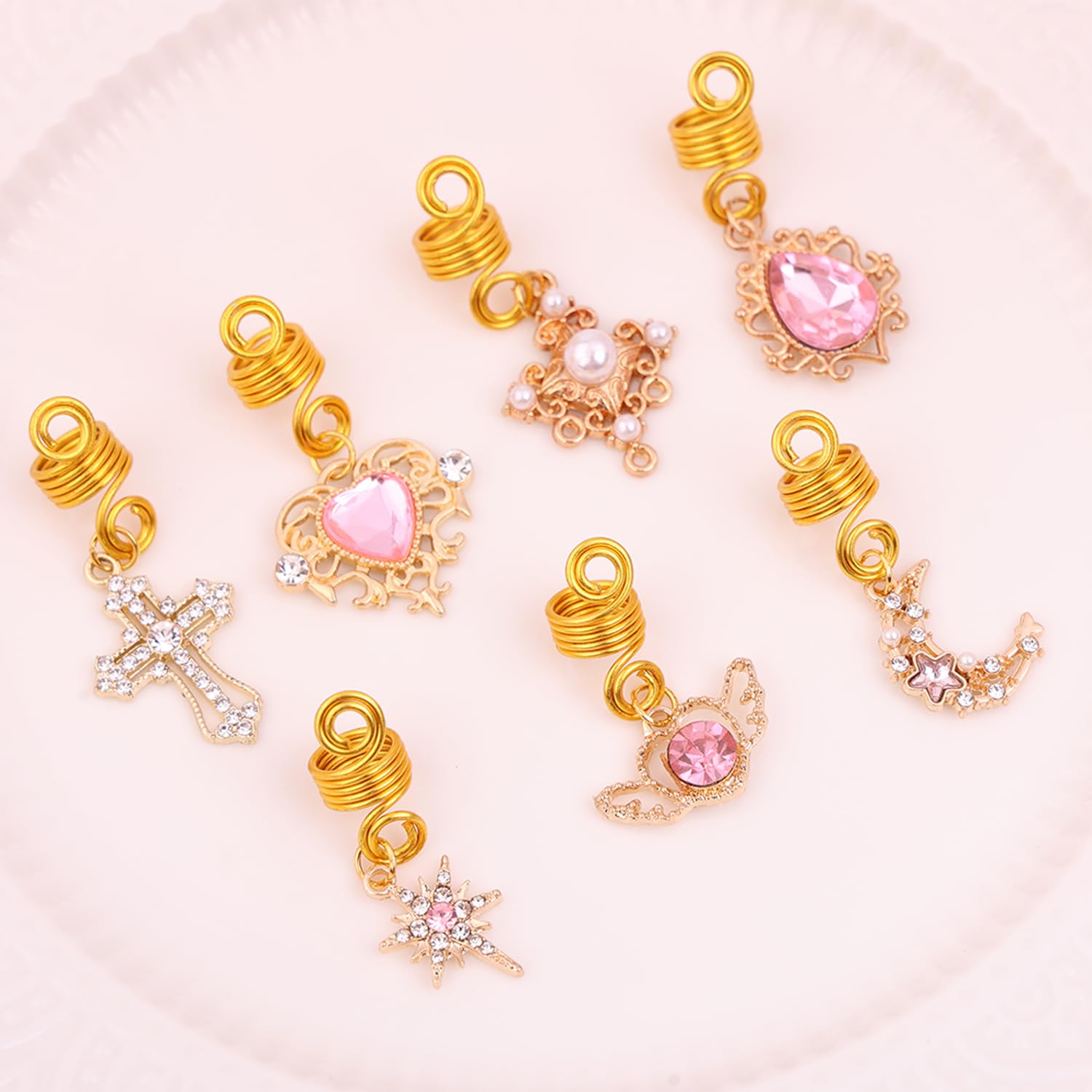 Leeven pearl crown detail highlighting delicate pearls for elegant looks