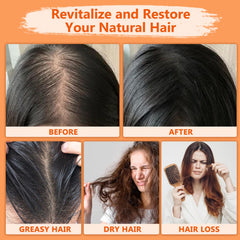 Leixu Batana oil scalp massage in use promoting nourished scalp benefit