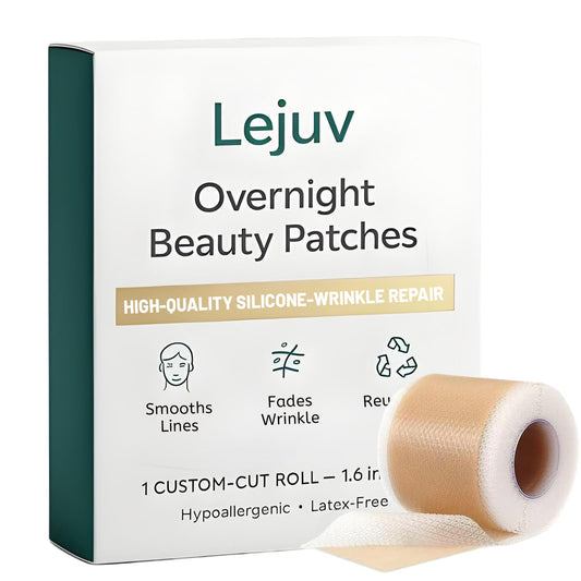 Lejuv roll front view showing full 60-inch silicone strip and neat packaging for convenience