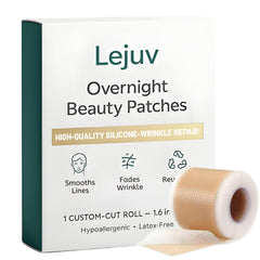 Lejuv roll front view showing full 60-inch silicone strip and neat packaging for convenience