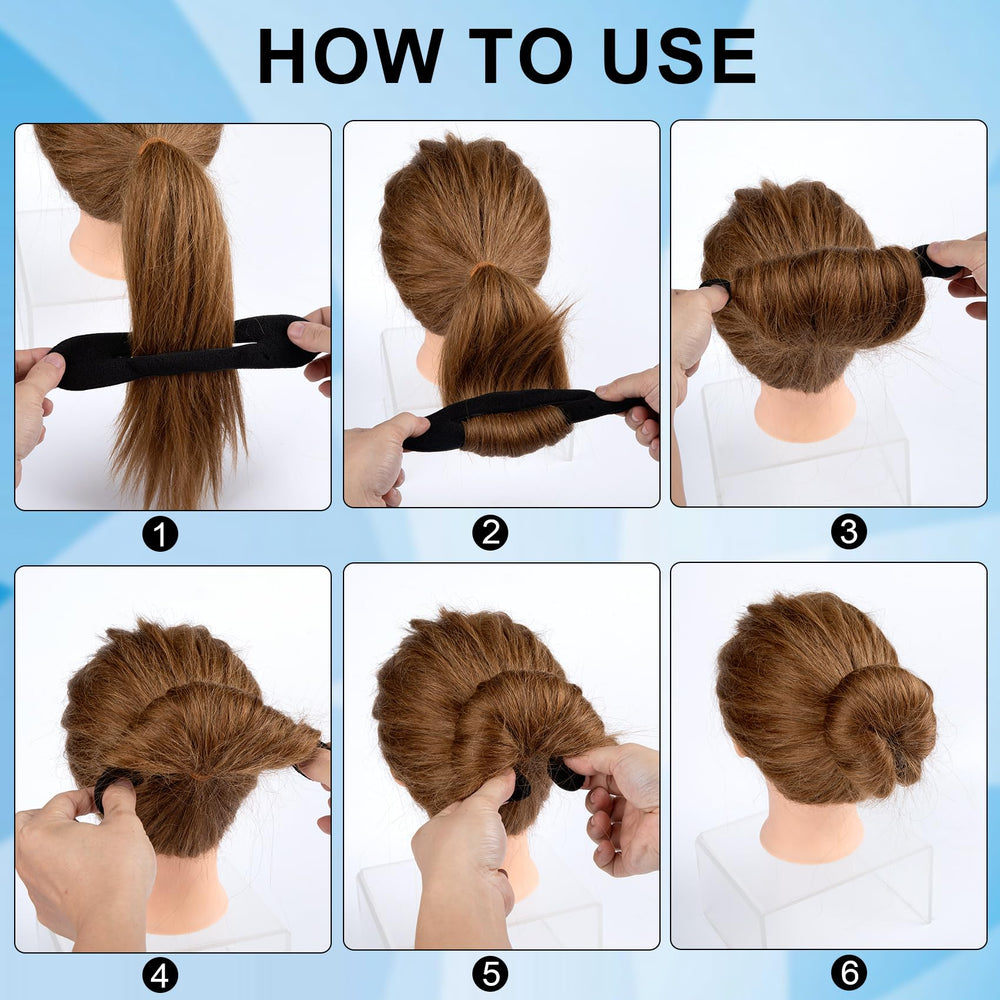 Lekgavd low chignon created with sponge showing smooth elegant finish
