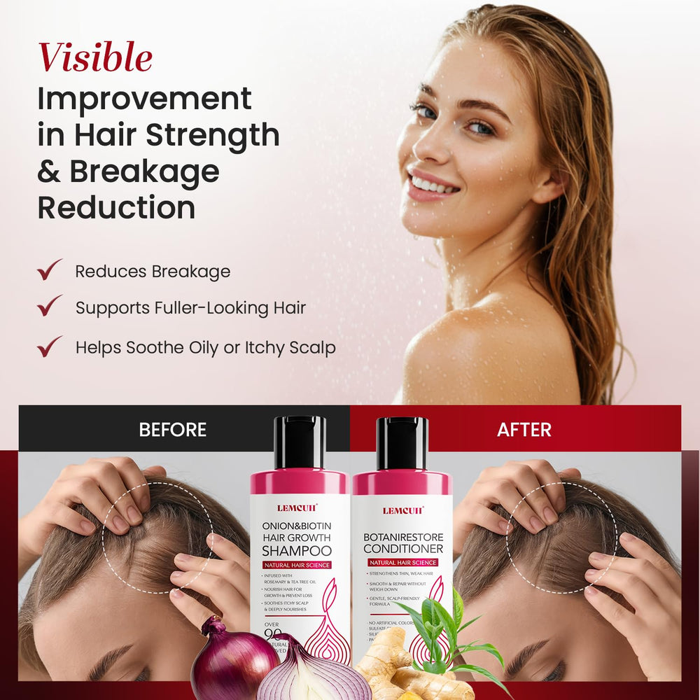 Lemcuh in-use scalp massage with shampoo, demonstrating gentle cleansing and soothing benefit