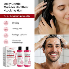 Lemcuh ingredient collection with onion and rosemary, illustrating botanical scalp-support benefit