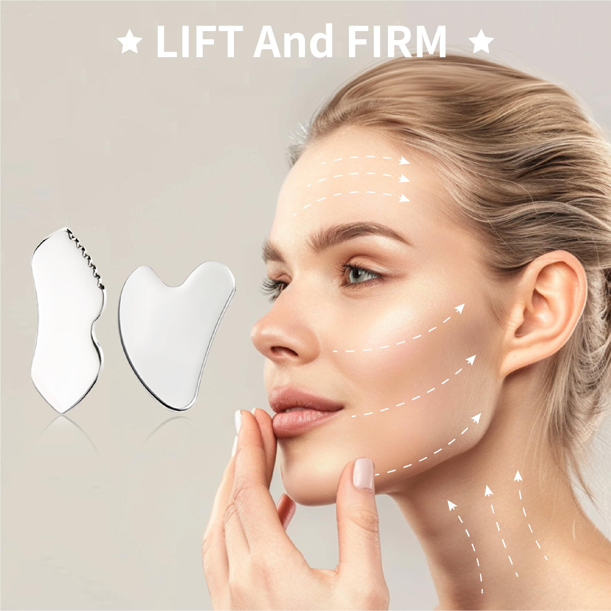 LeMeeOly serrated edge close-up demonstrating textured stimulation for body massage
